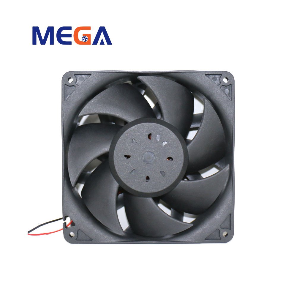 120 x 120 x 38 mm EC  Axial Flow Fan