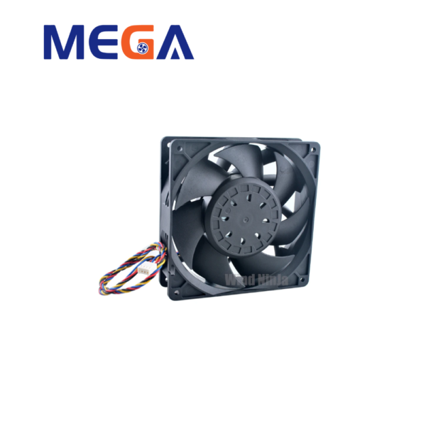 14038 140x140x38mm Axial Brushless Cooling Fan - Image 3