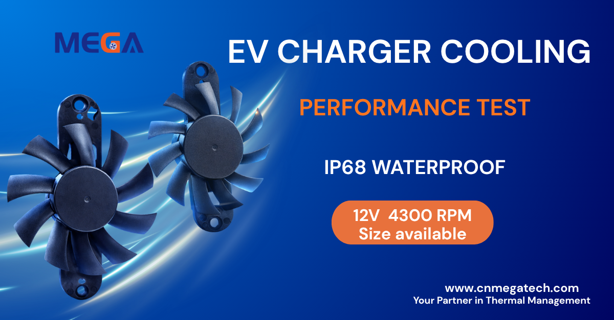 MEGA EV CHARGER frameless fan
