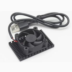 USB-powered fan and heat sink combination, highlighting the convenience of a single supplier for thermal management components
